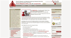 Desktop Screenshot of magnetkontor.de